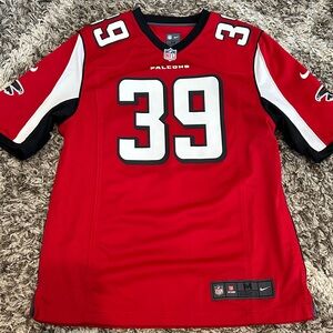 Nike Red and Black Falcons Jersey